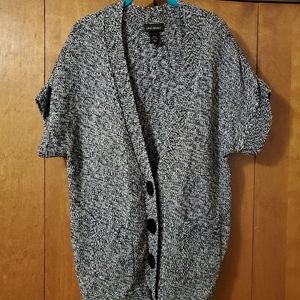 Lane Bryant short dolman sleeve cotton cardigan